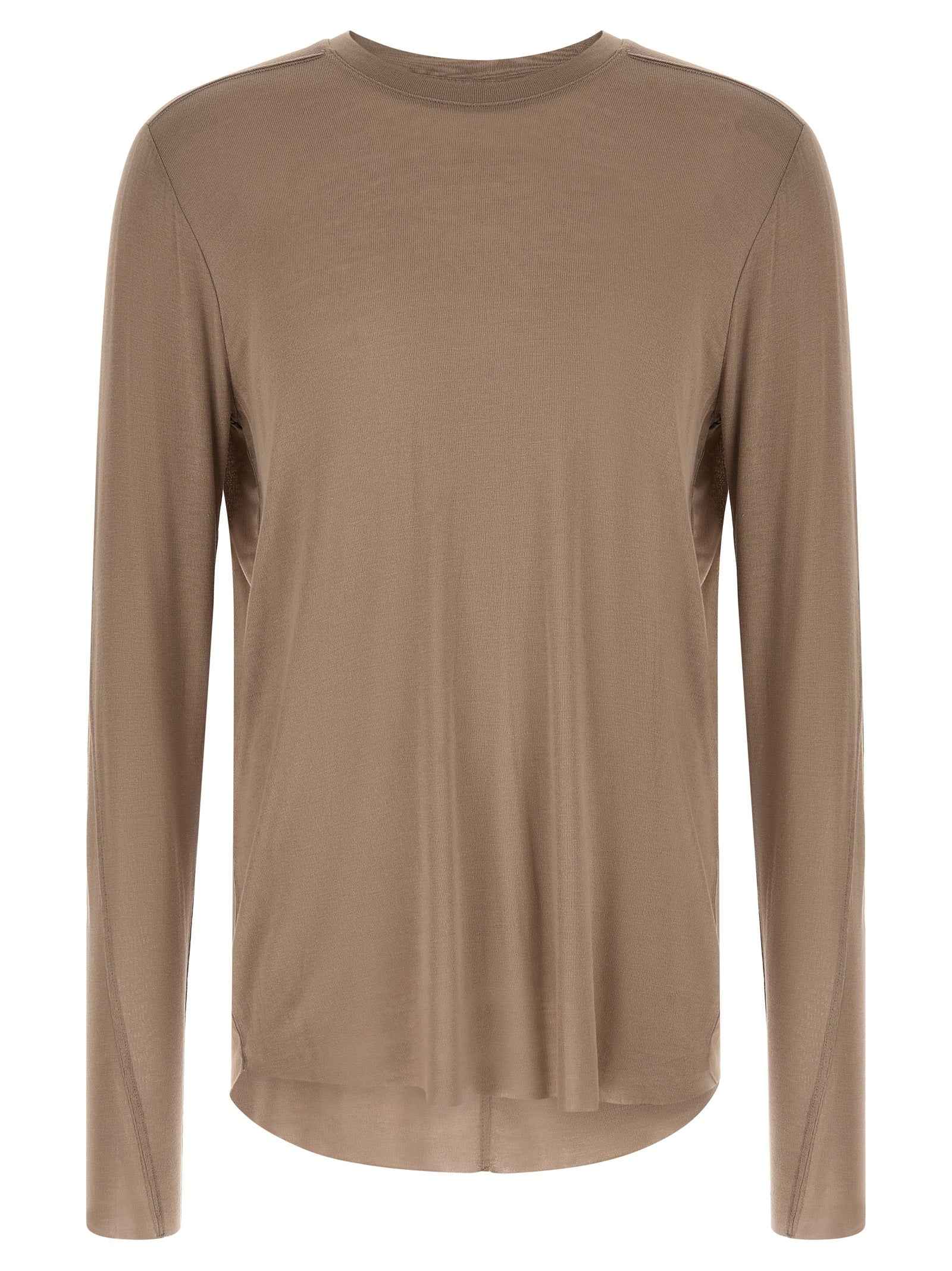Gray Viscose T-Shirt