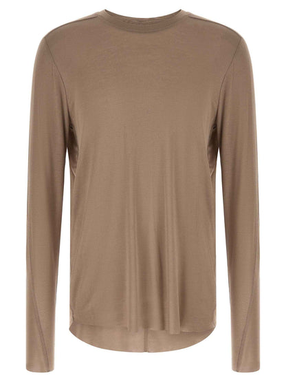 Gray Viscose T-Shirt