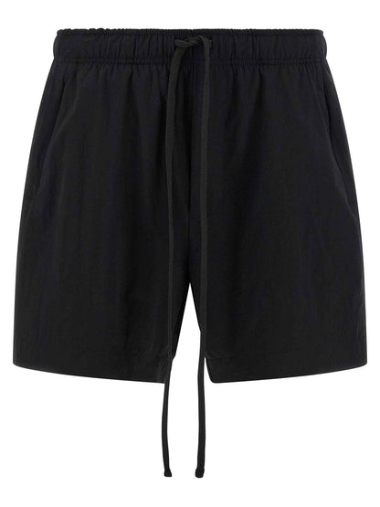 Black Nylon Shorts