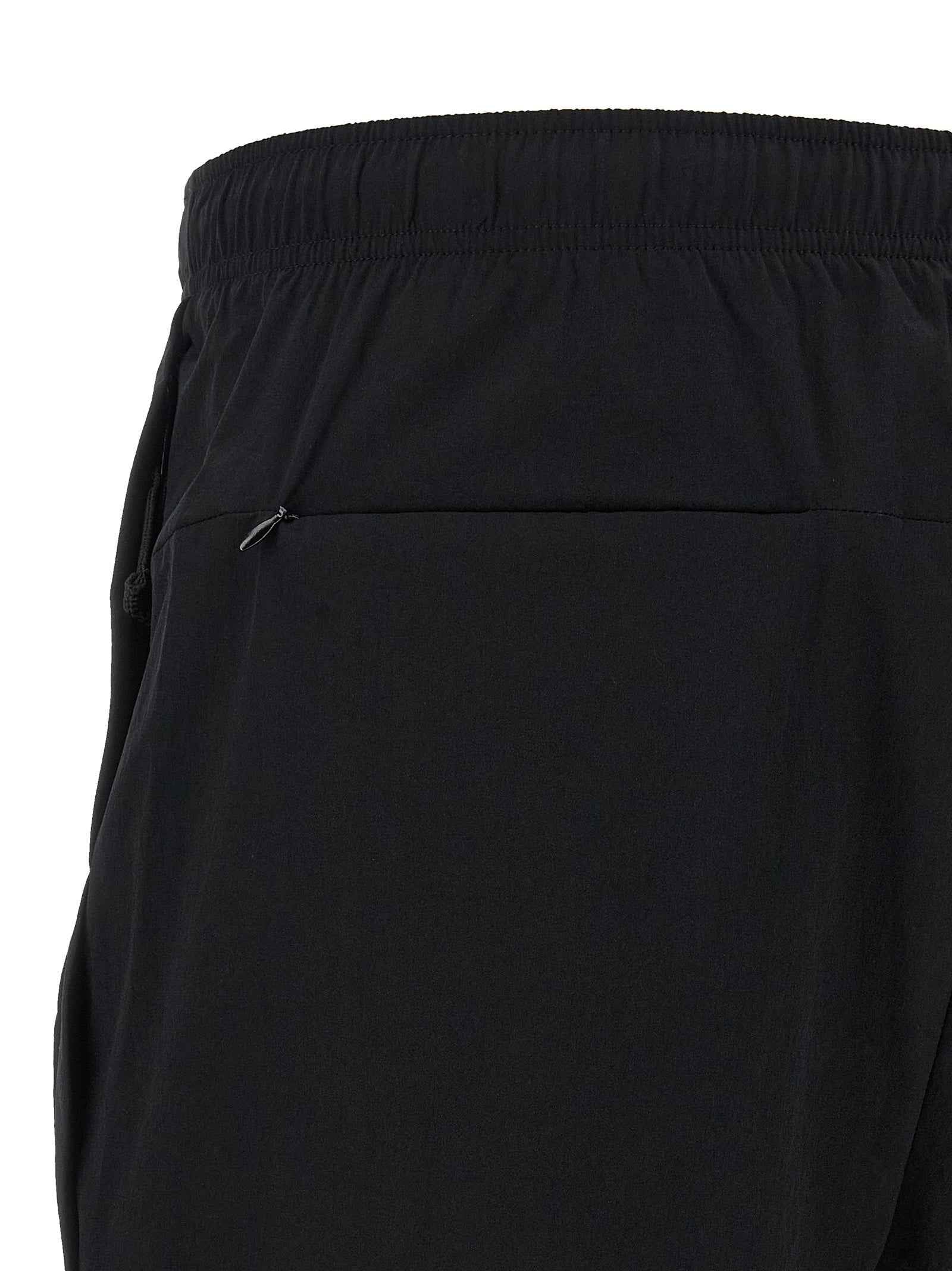 Black Nylon Shorts