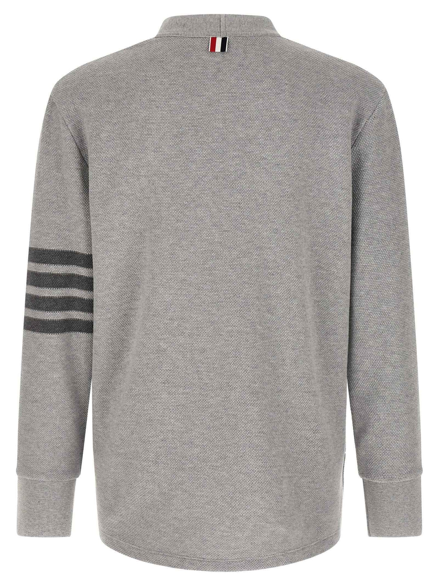 Gray Cotton Cardigan
