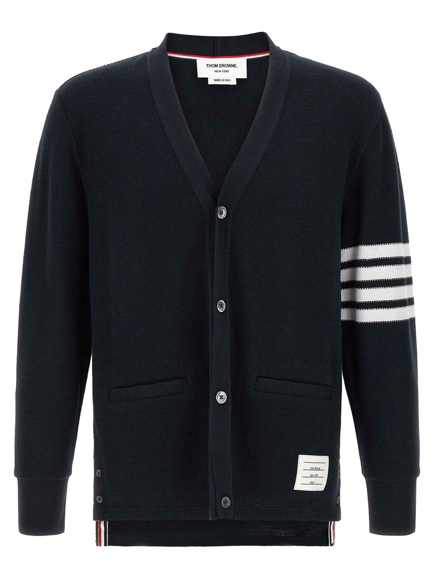 Blue Cotton Cardigan