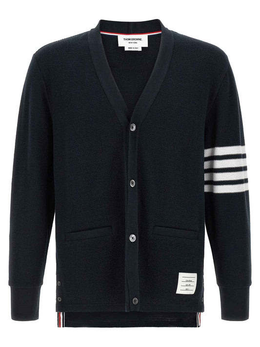 Blue Cotton Cardigan