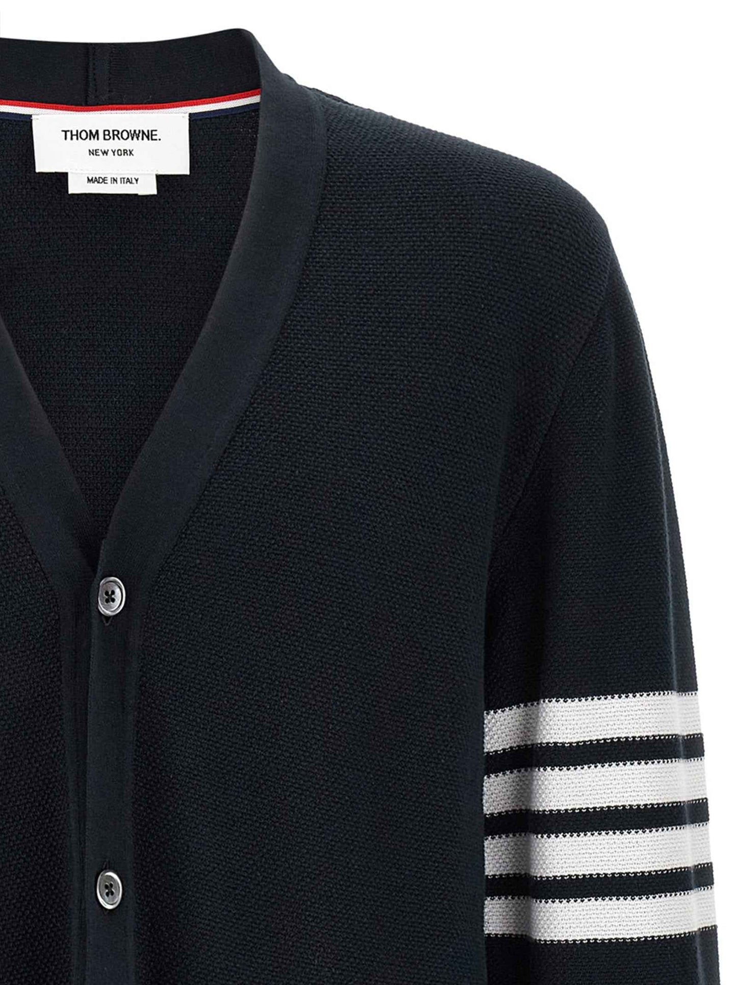 Blue Cotton Cardigan