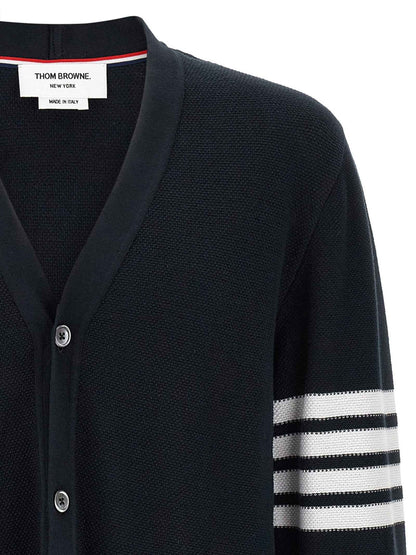 Blue Cotton Cardigan