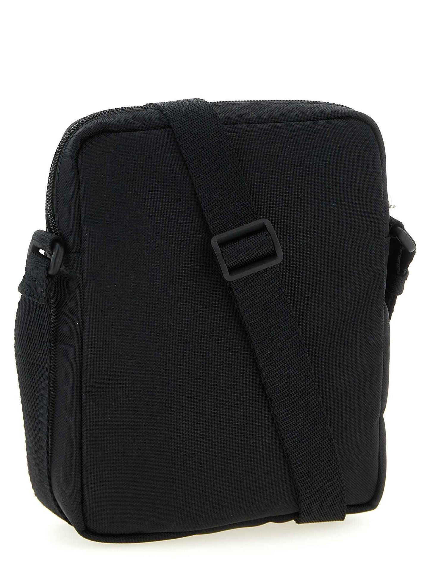 Black Polyamide Crossbody Bag