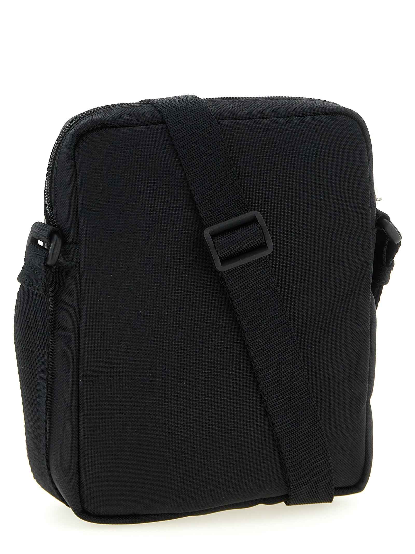 Black Polyamide Crossbody Bag