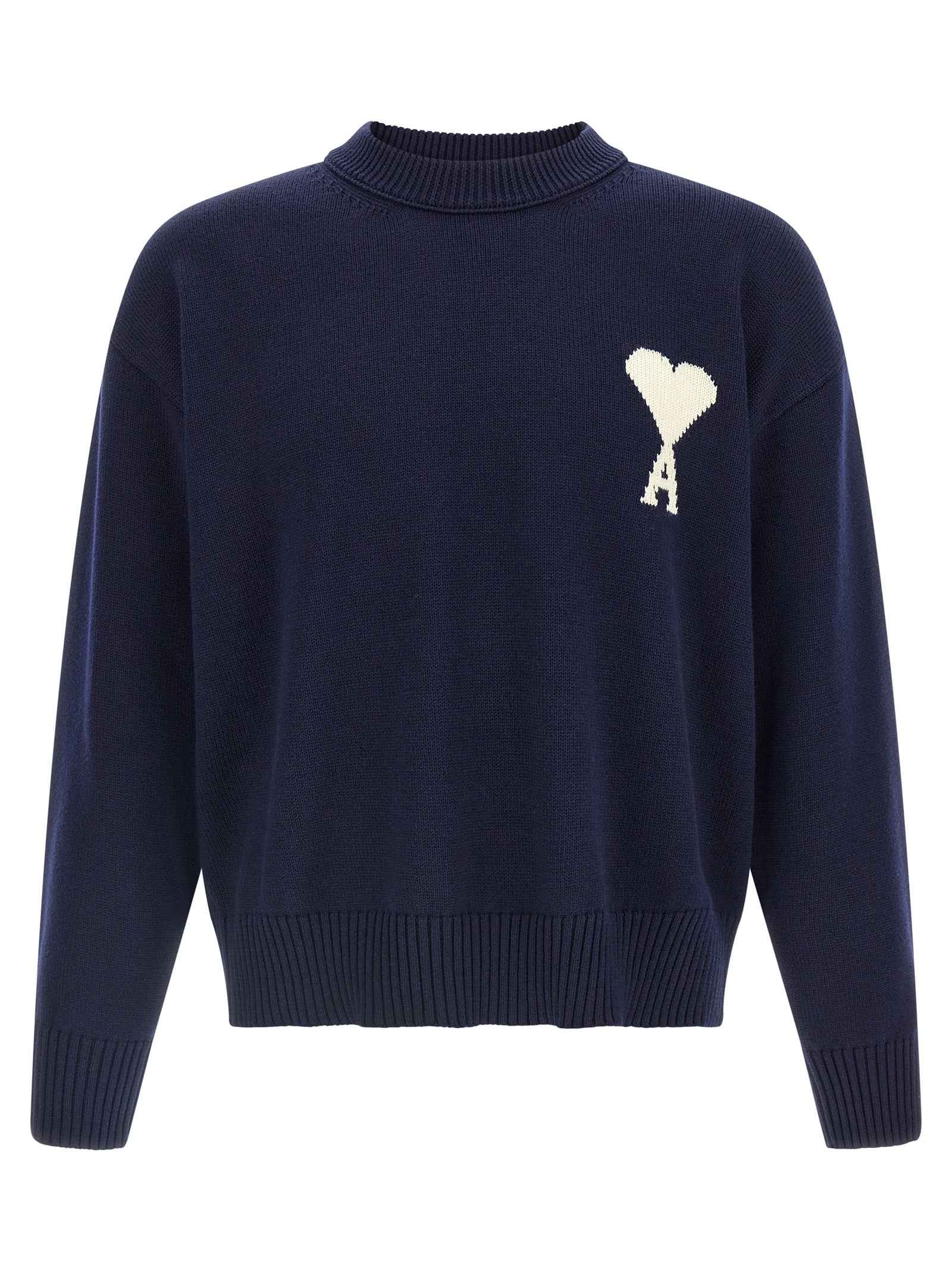 Blue Wool Cardigan