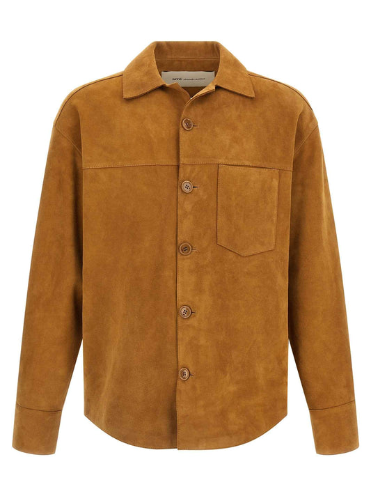 Brown Lamb Leather Leather Jacket