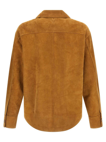Brown Lamb Leather Leather Jacket