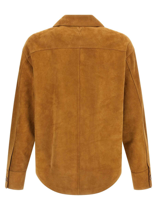 Brown Lamb Leather Leather Jacket