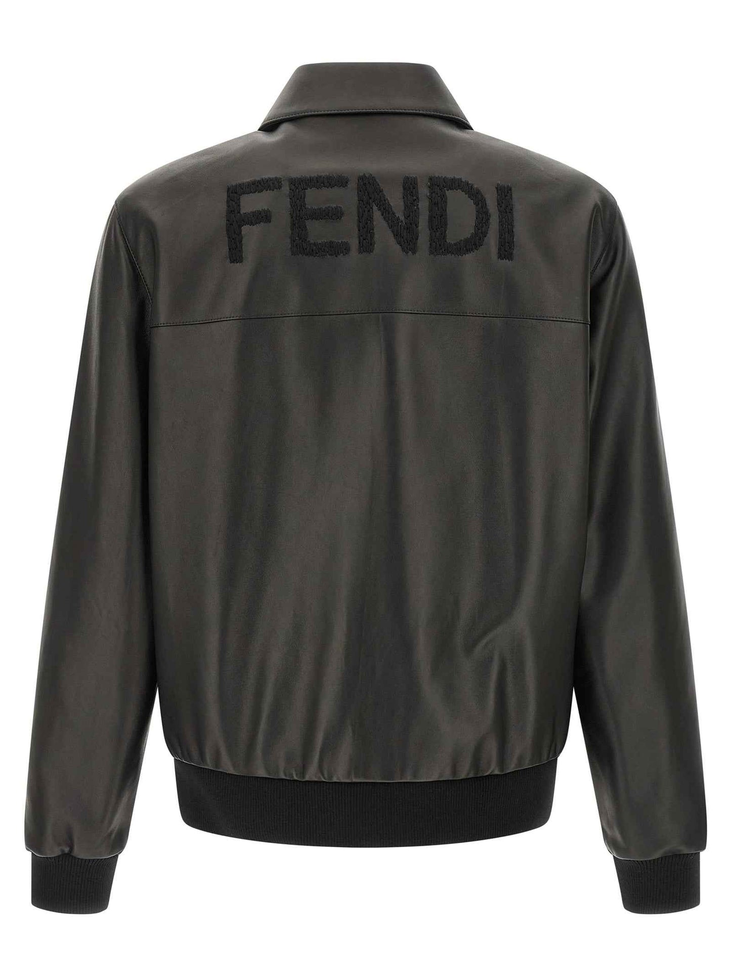 Black Lamb Leather Leather Jacket