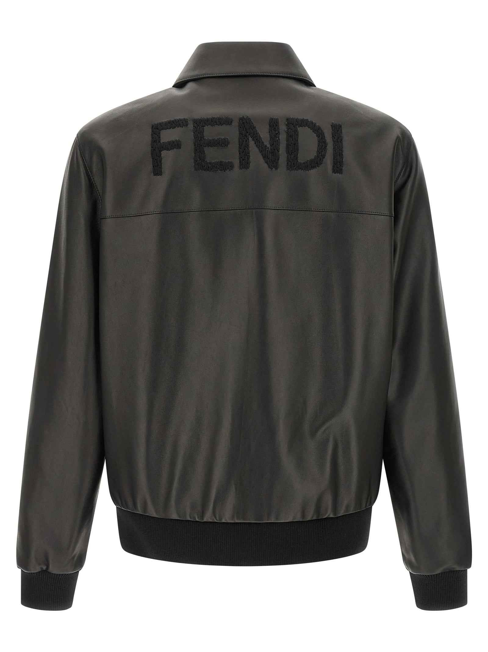 Black Lamb Leather Leather Jacket