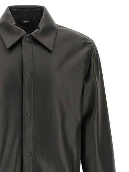 Black Lamb Leather Leather Jacket