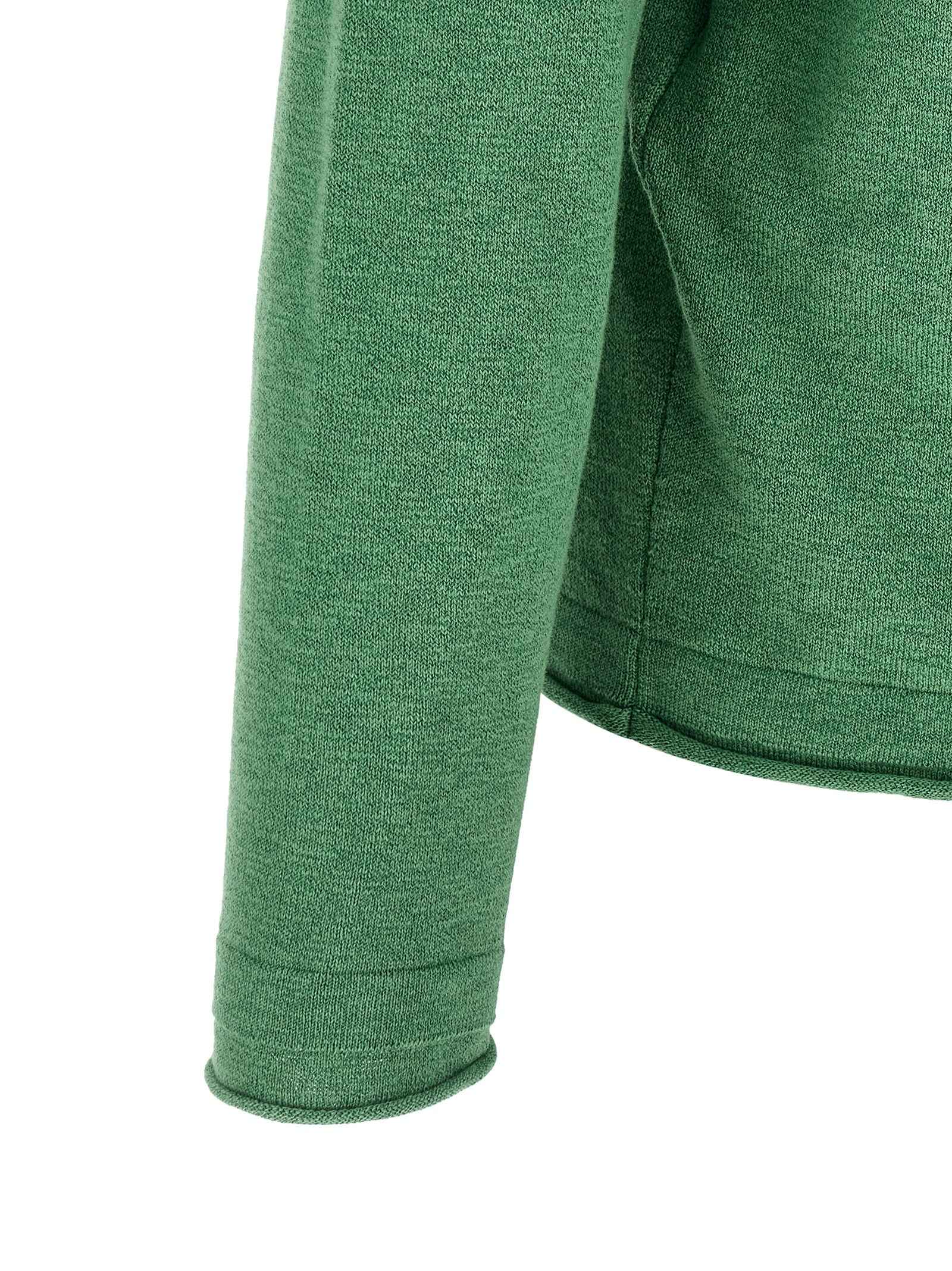Bicolor Cotton Cardigan