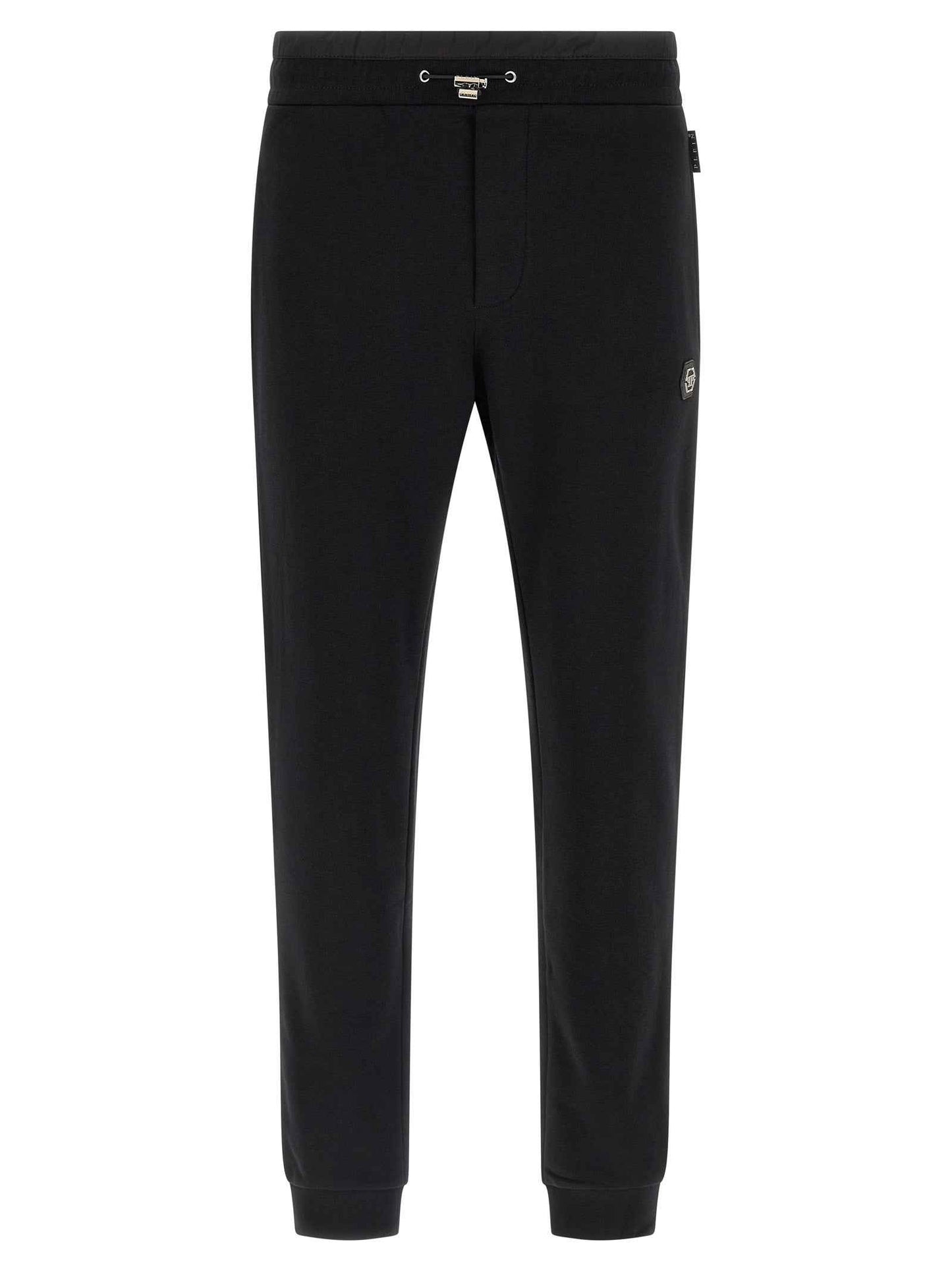 Black Cotton Joggers (Workout Pants)