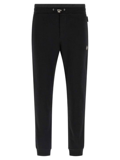 Black Cotton Joggers (Workout Pants)