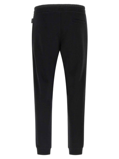 Black Cotton Joggers (Workout Pants)