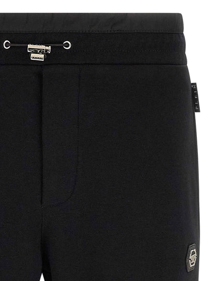 Black Cotton Joggers (Workout Pants)