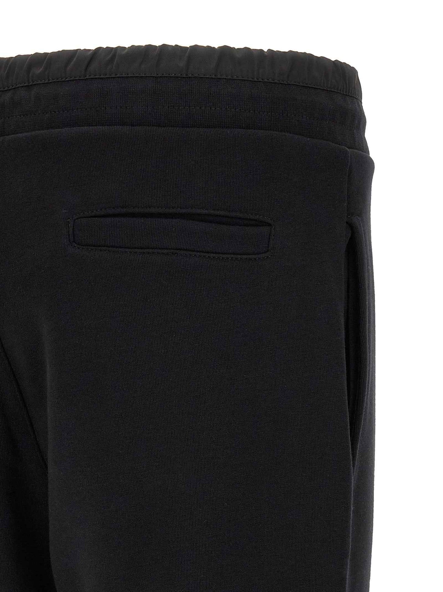 Black Cotton Joggers (Workout Pants)