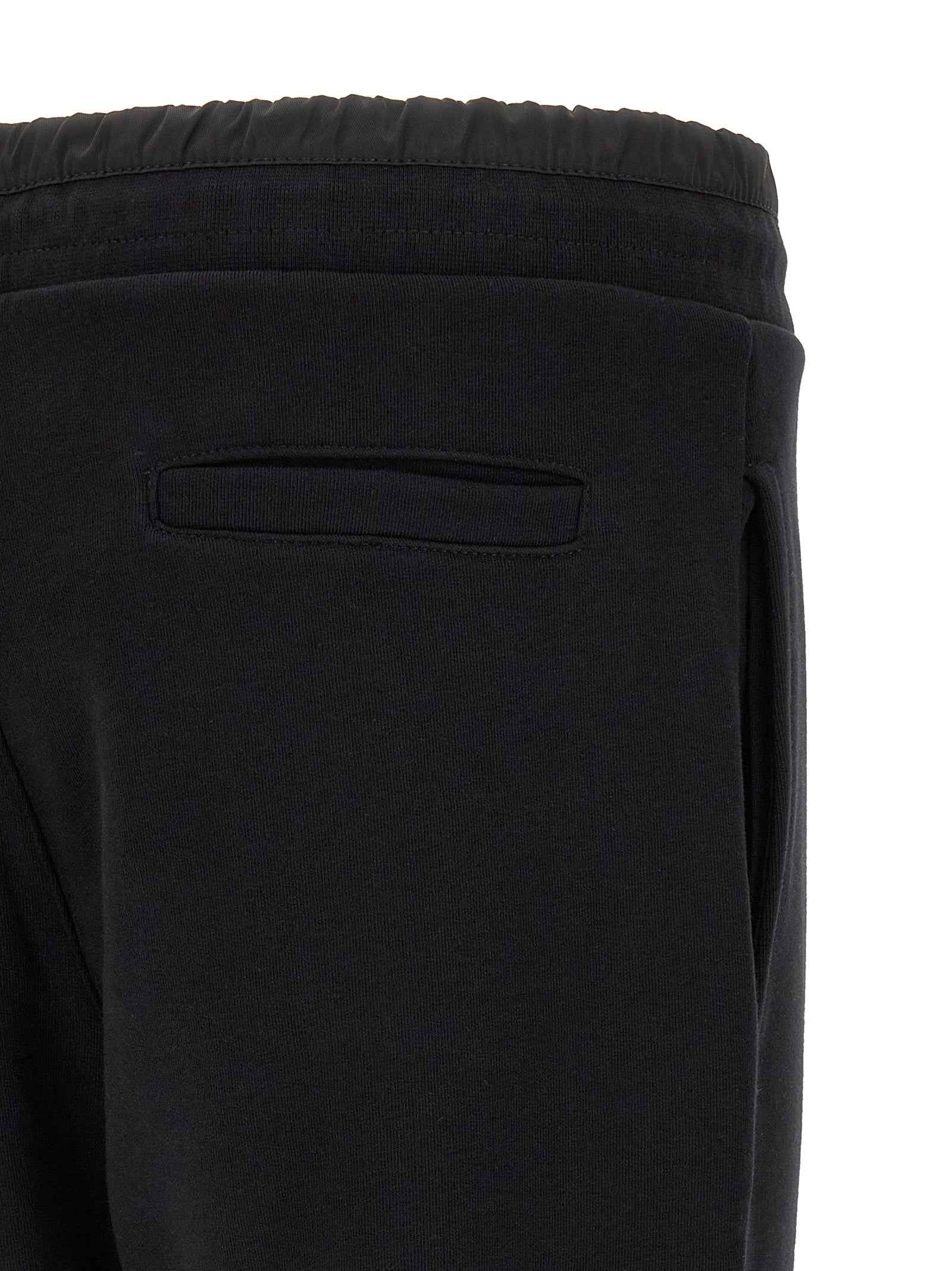 Black Cotton Joggers (Workout Pants)