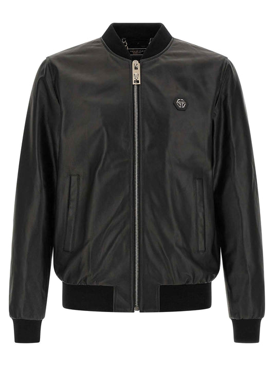 Black Lambskin Leather Jacket