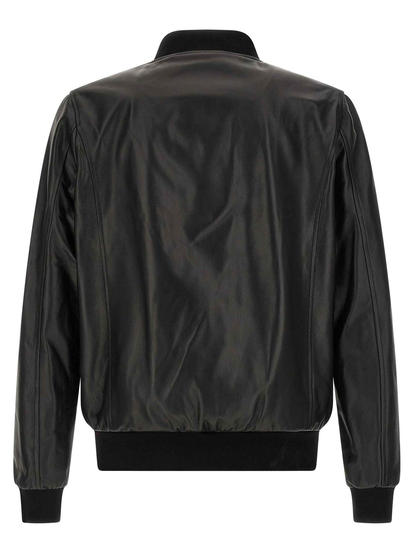 Black Lambskin Leather Jacket