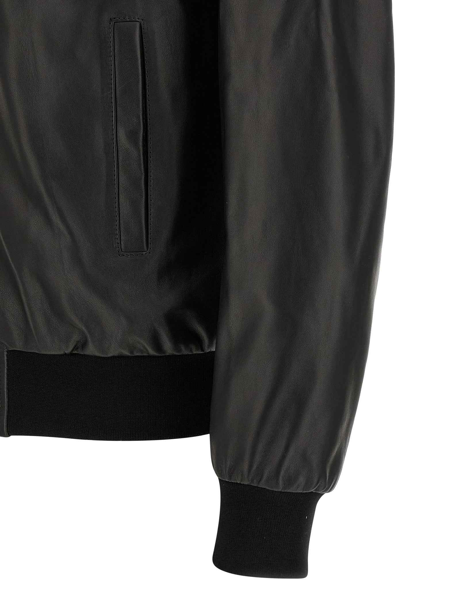 Black Lambskin Leather Jacket