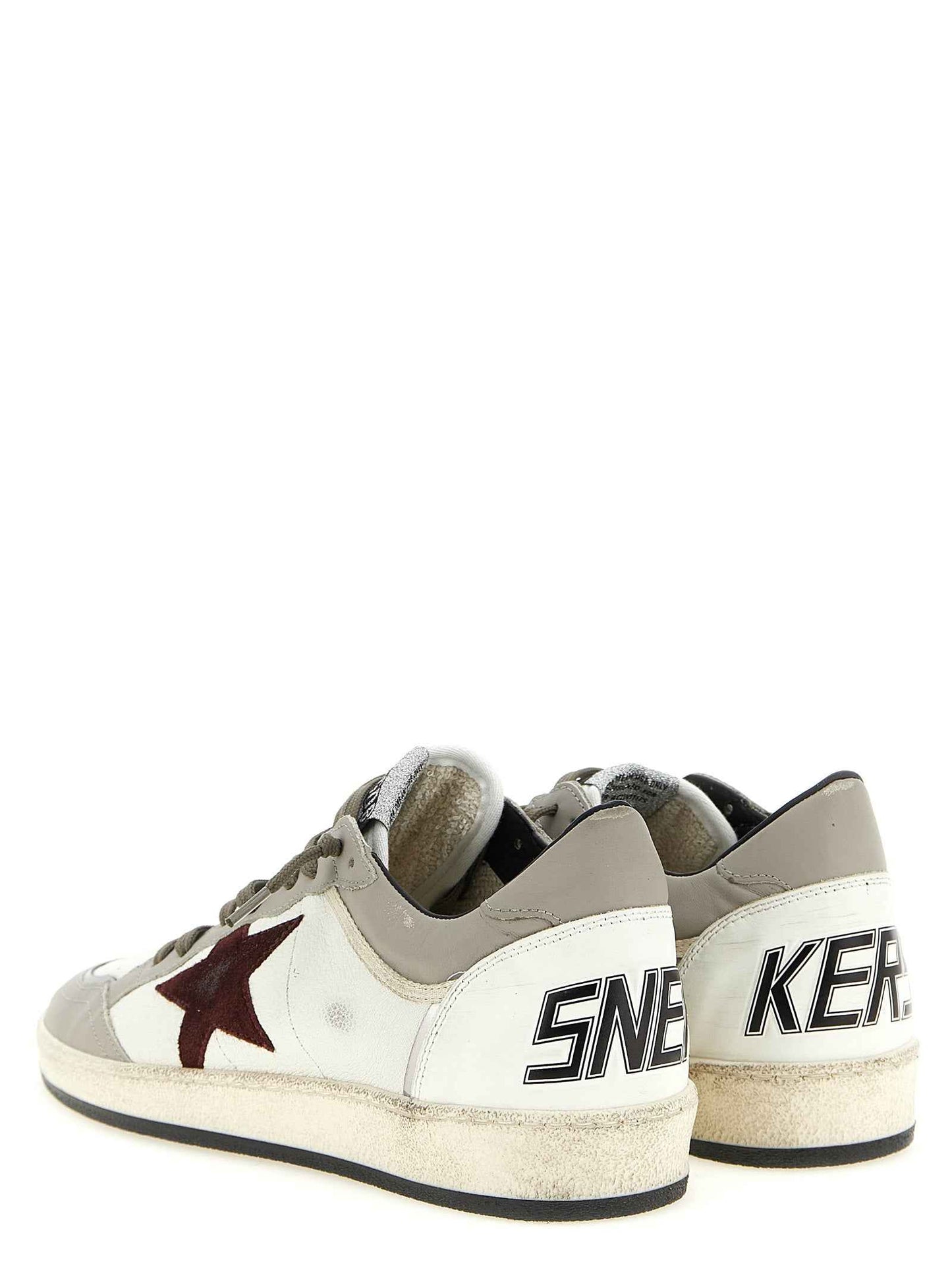 Multicolor Leather Low Top Sneakers