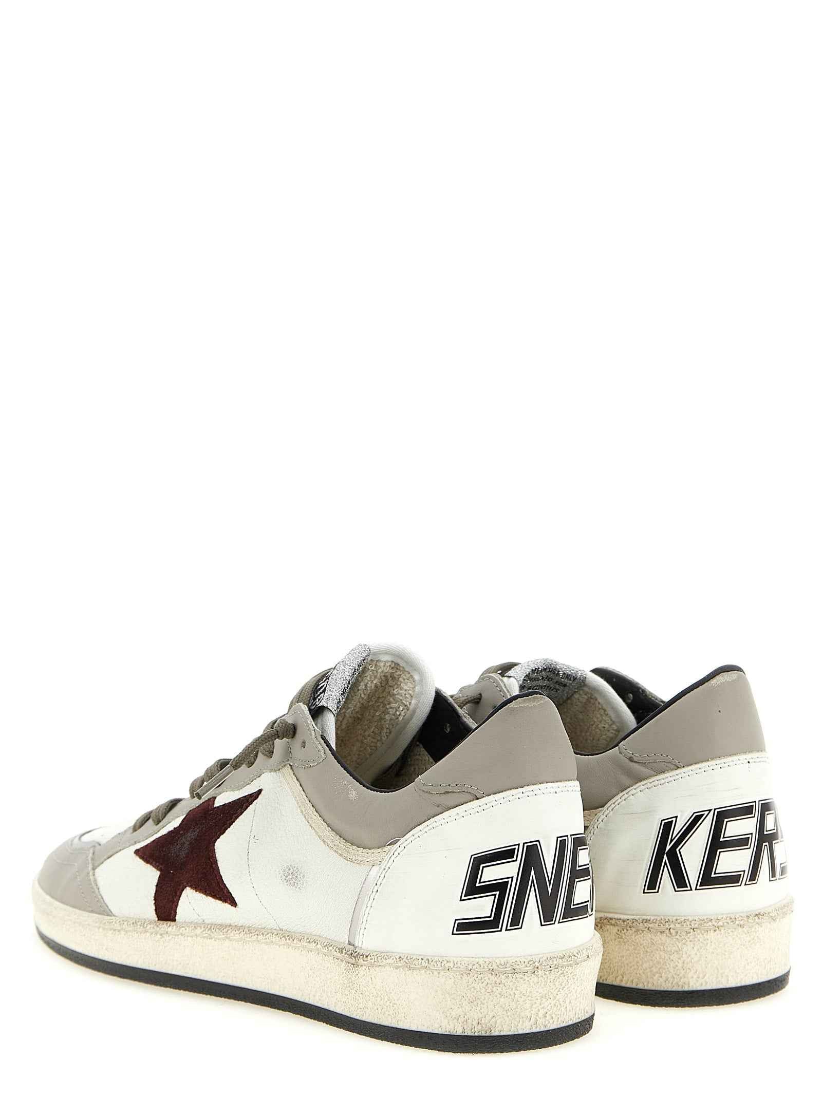 Multicolor Leather Low Top Sneakers