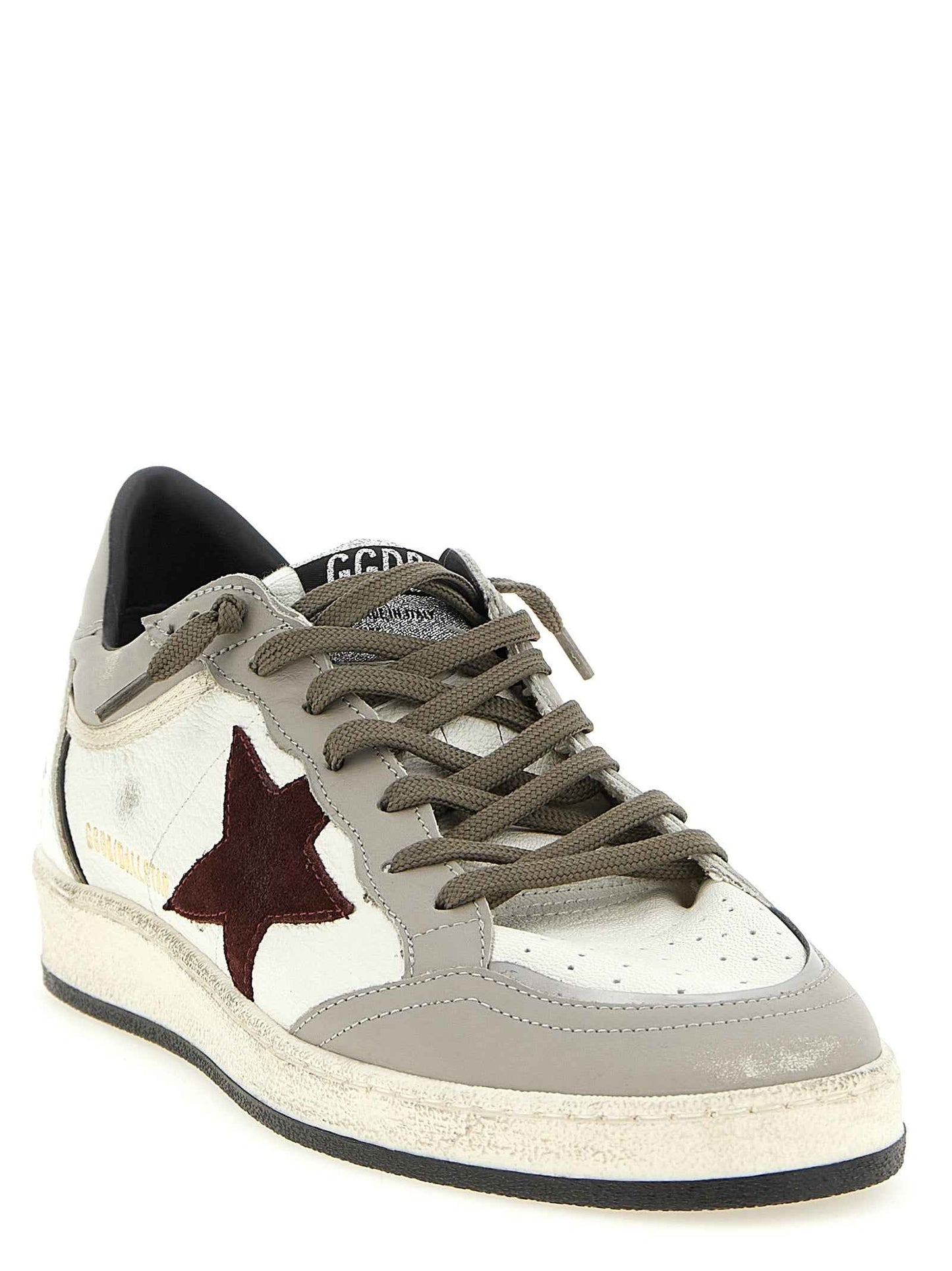 Multicolor Leather Low Top Sneakers