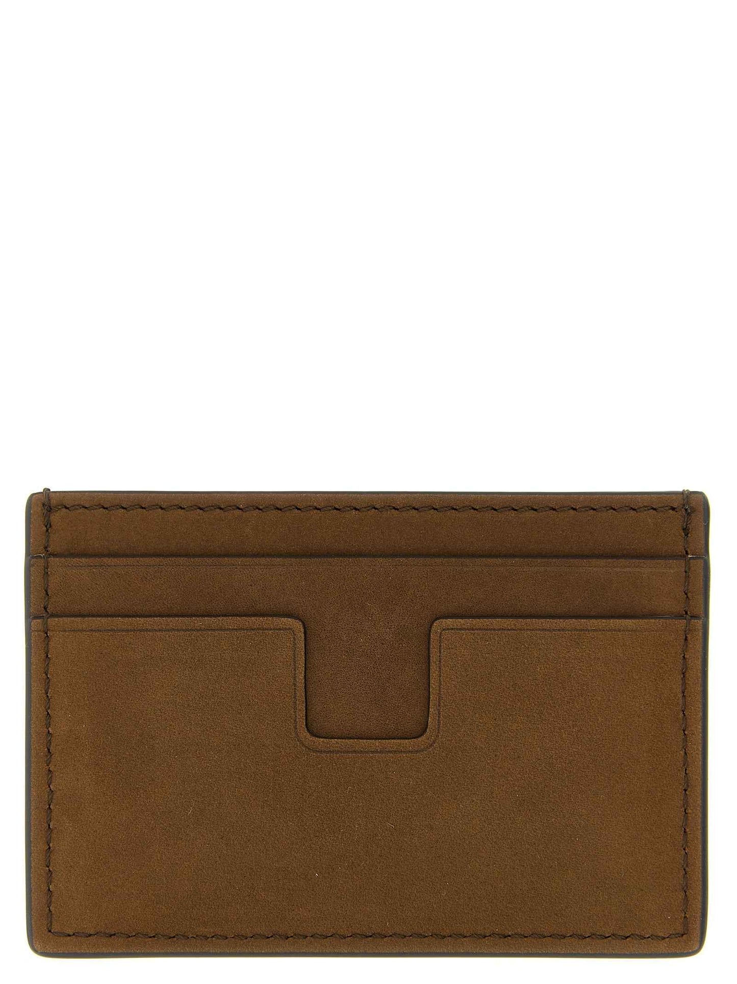 Brown Calfskin Cardholder