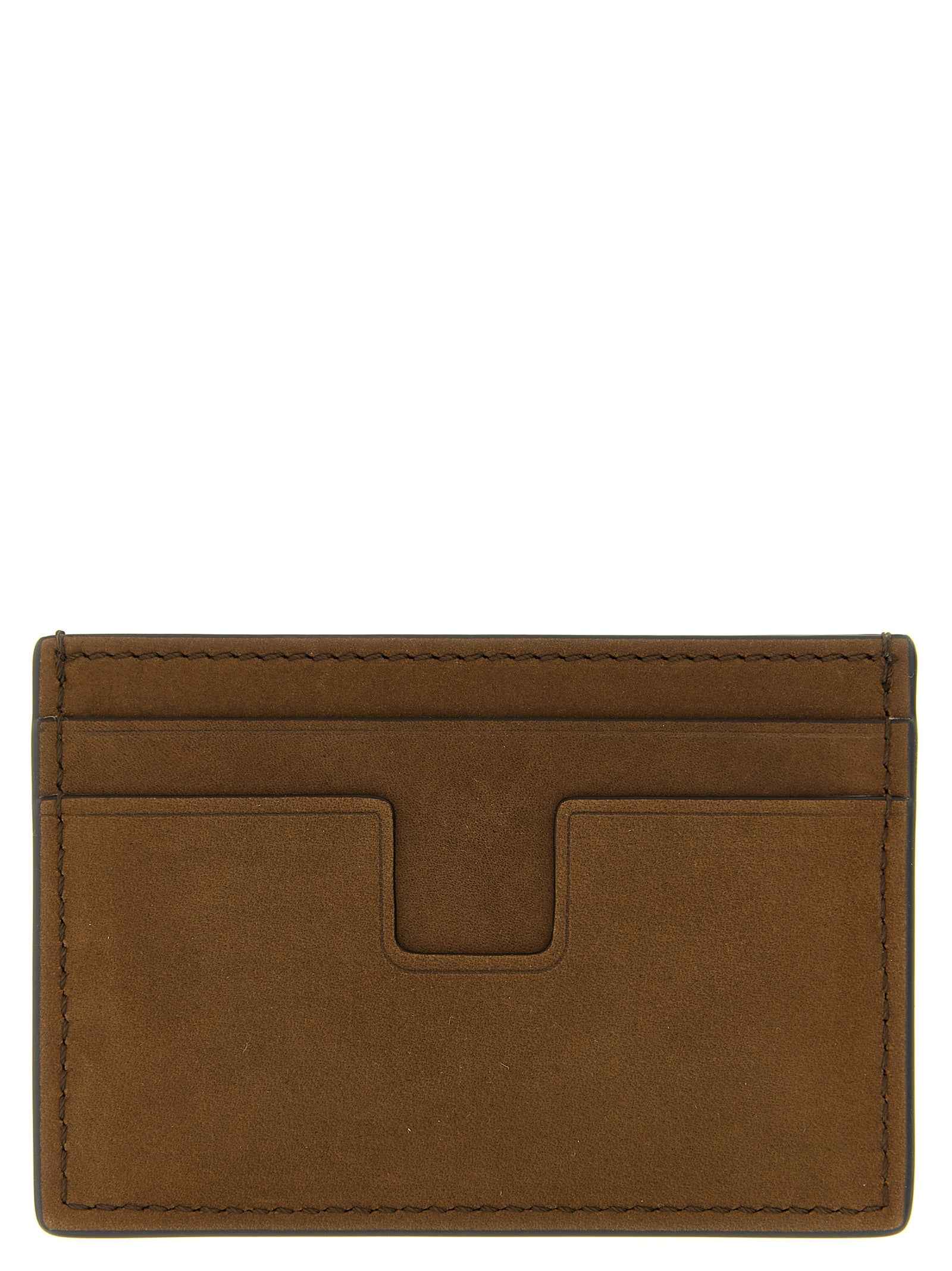 Brown Calfskin Cardholder