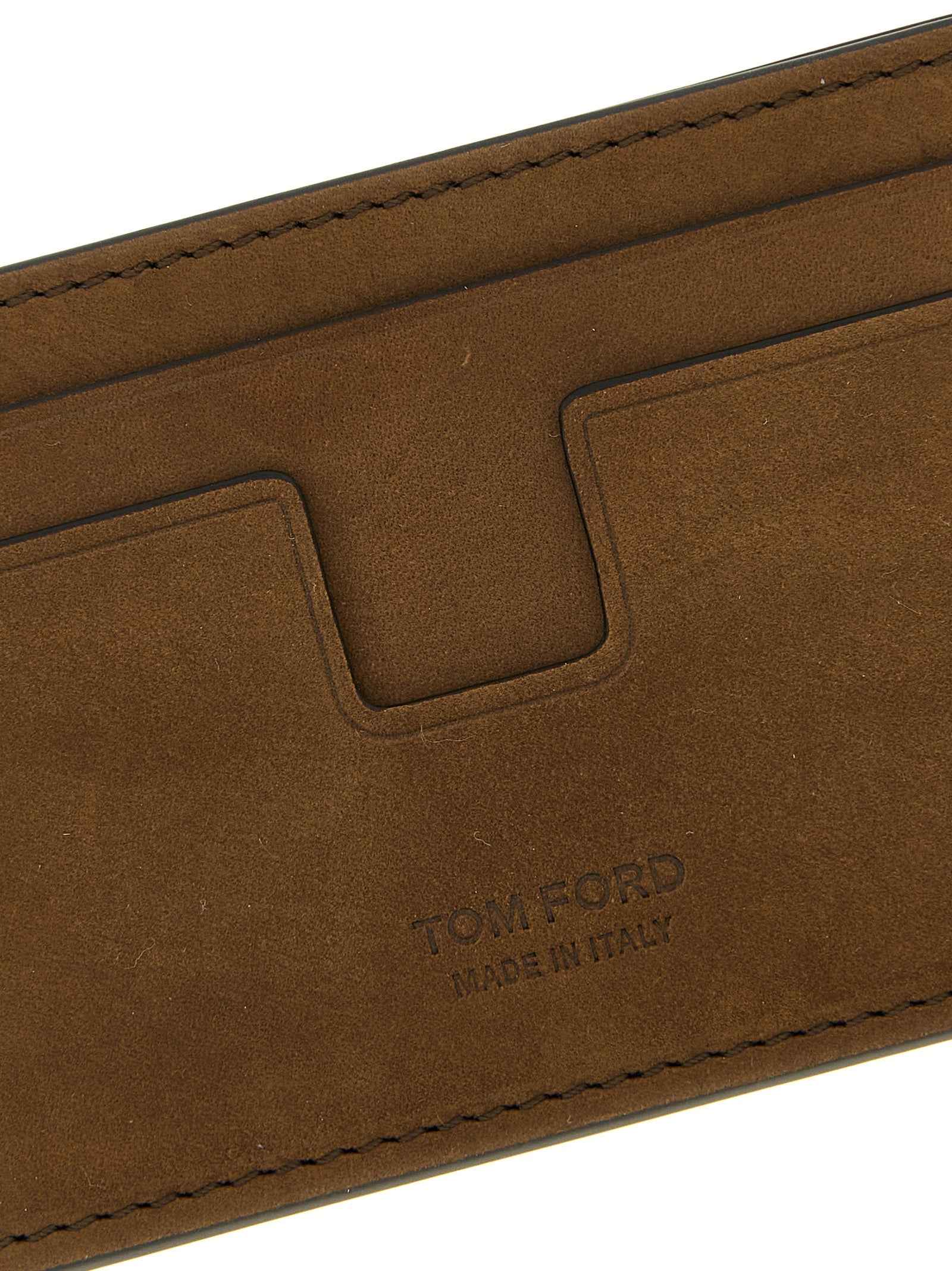 Brown Calfskin Cardholder