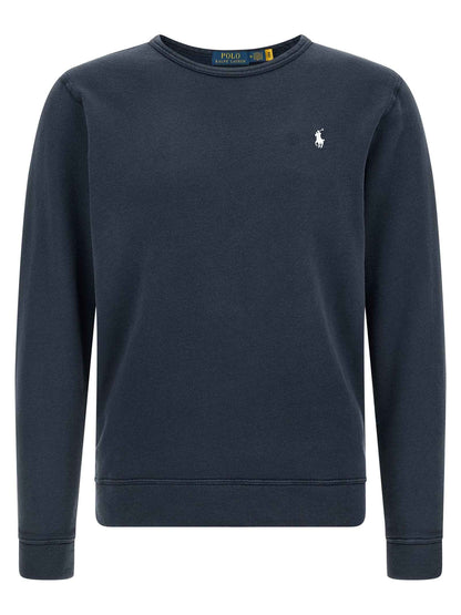 Blue Cotton Sweatshirt