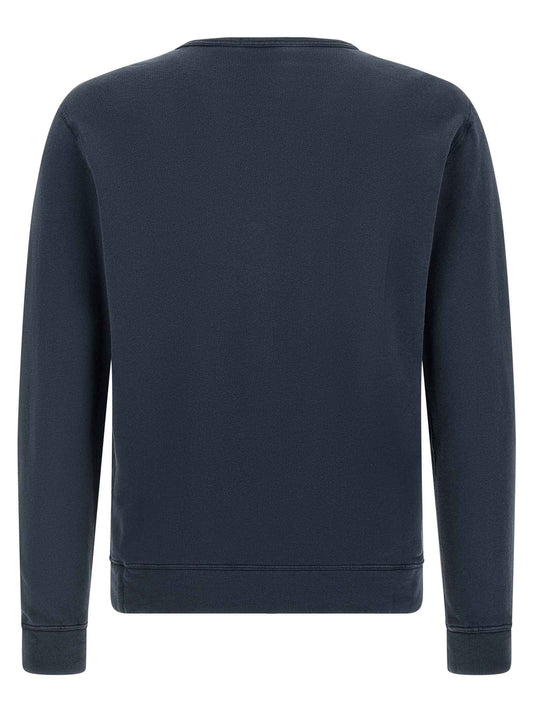 Blue Cotton Sweatshirt