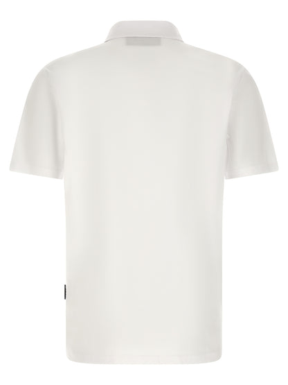 White Cotton Polo Shirt