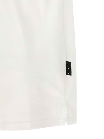 White Cotton Polo Shirt