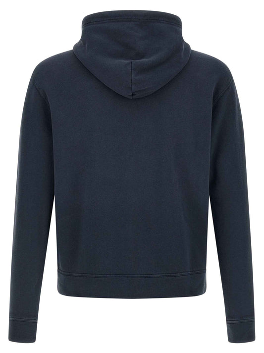 Blue Cotton Sweatshirt