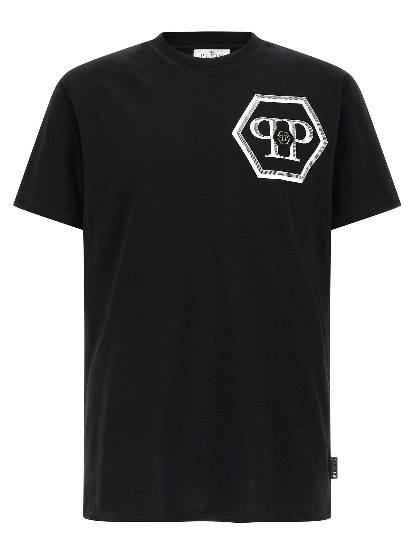 Black Cotton T-Shirt