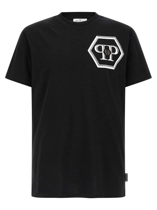 Black Cotton T-Shirt