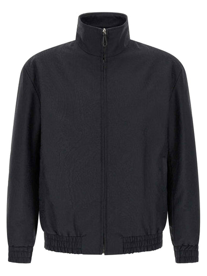 Blue Polyamide Jacket