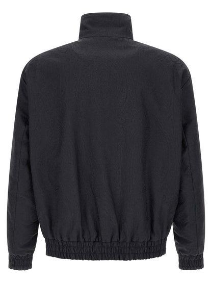 Blue Polyamide Jacket