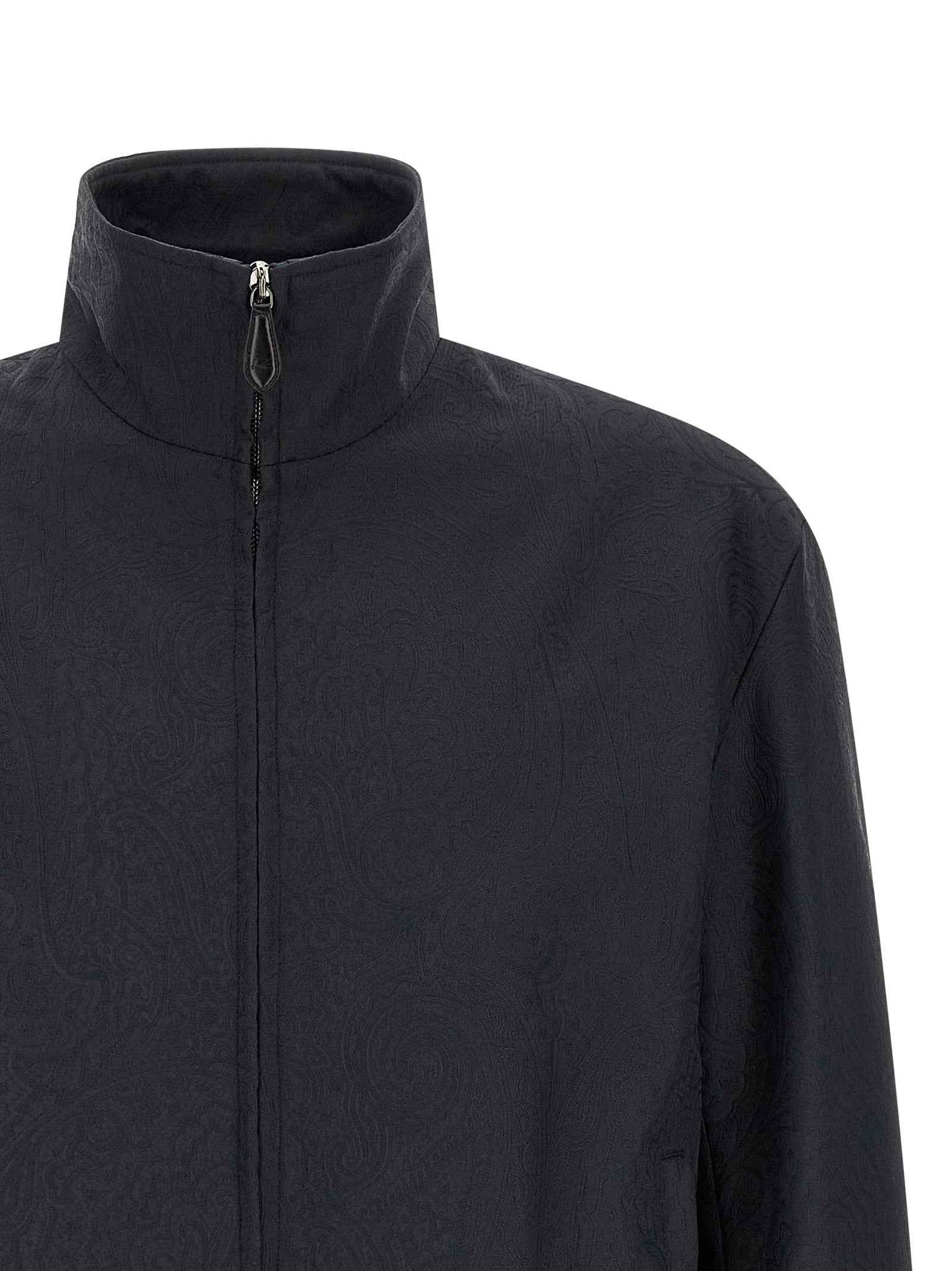Blue Polyamide Jacket