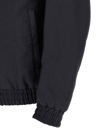 Blue Polyamide Jacket