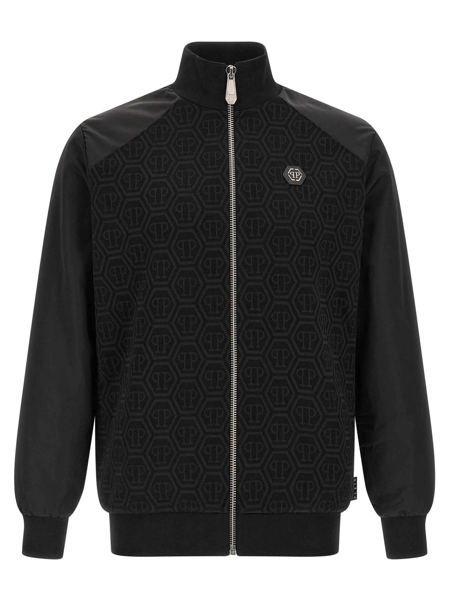 Black Cotton Sweatshirt
