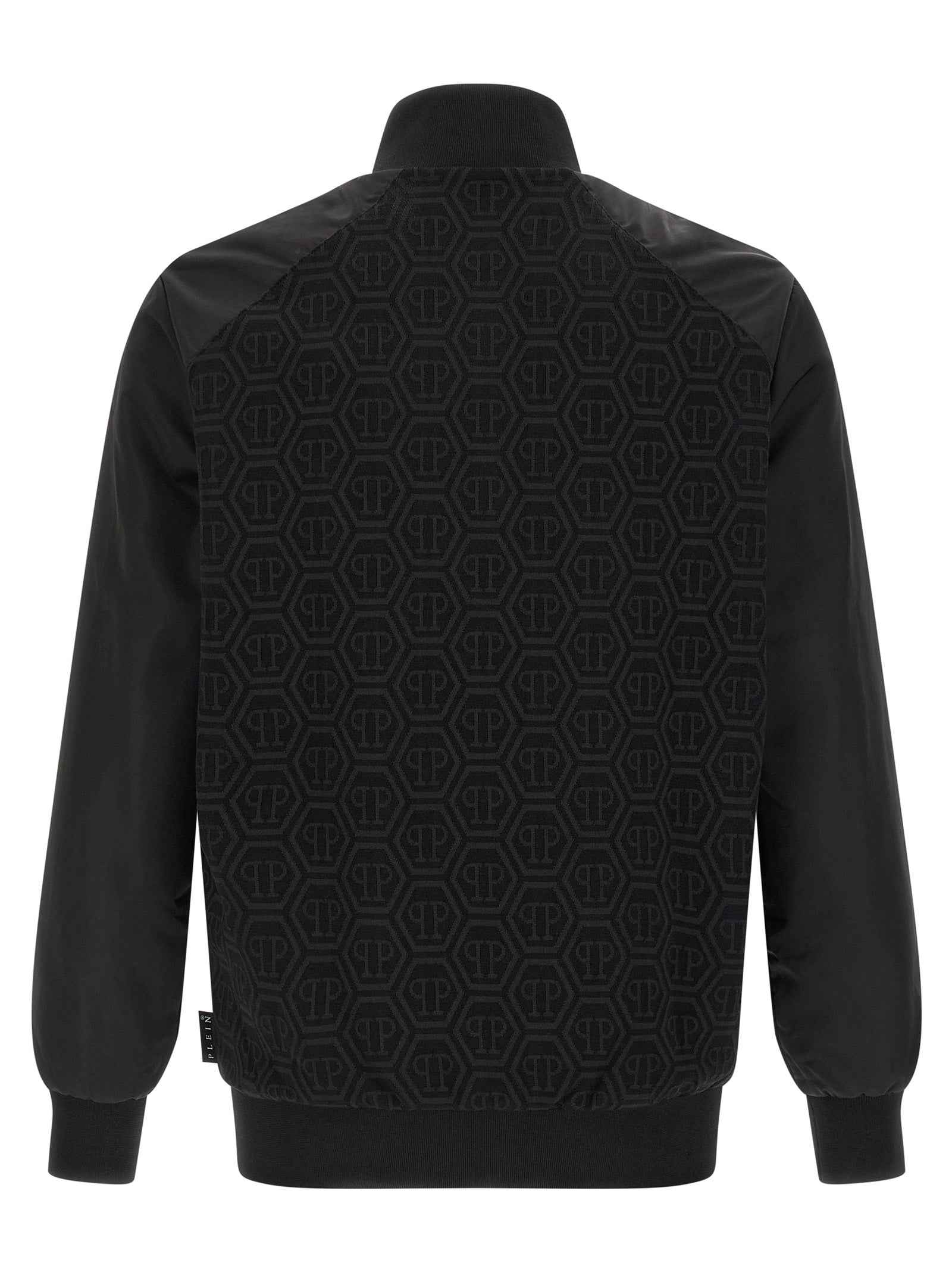 Black Cotton Sweatshirt