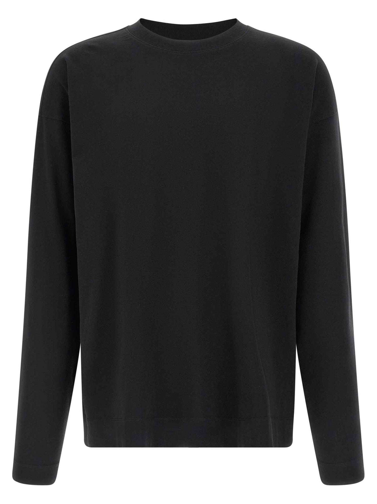 Black Cotton T-Shirt
