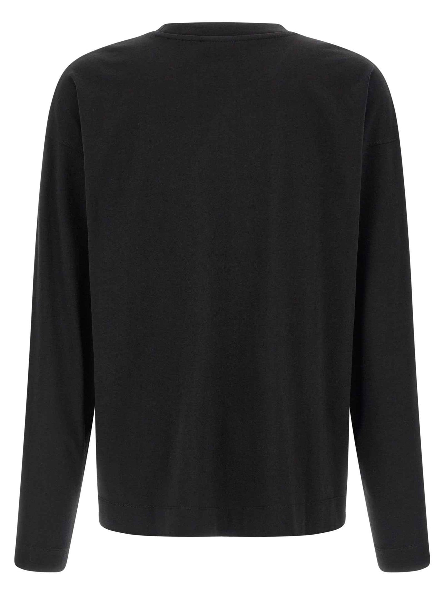 Black Cotton T-Shirt
