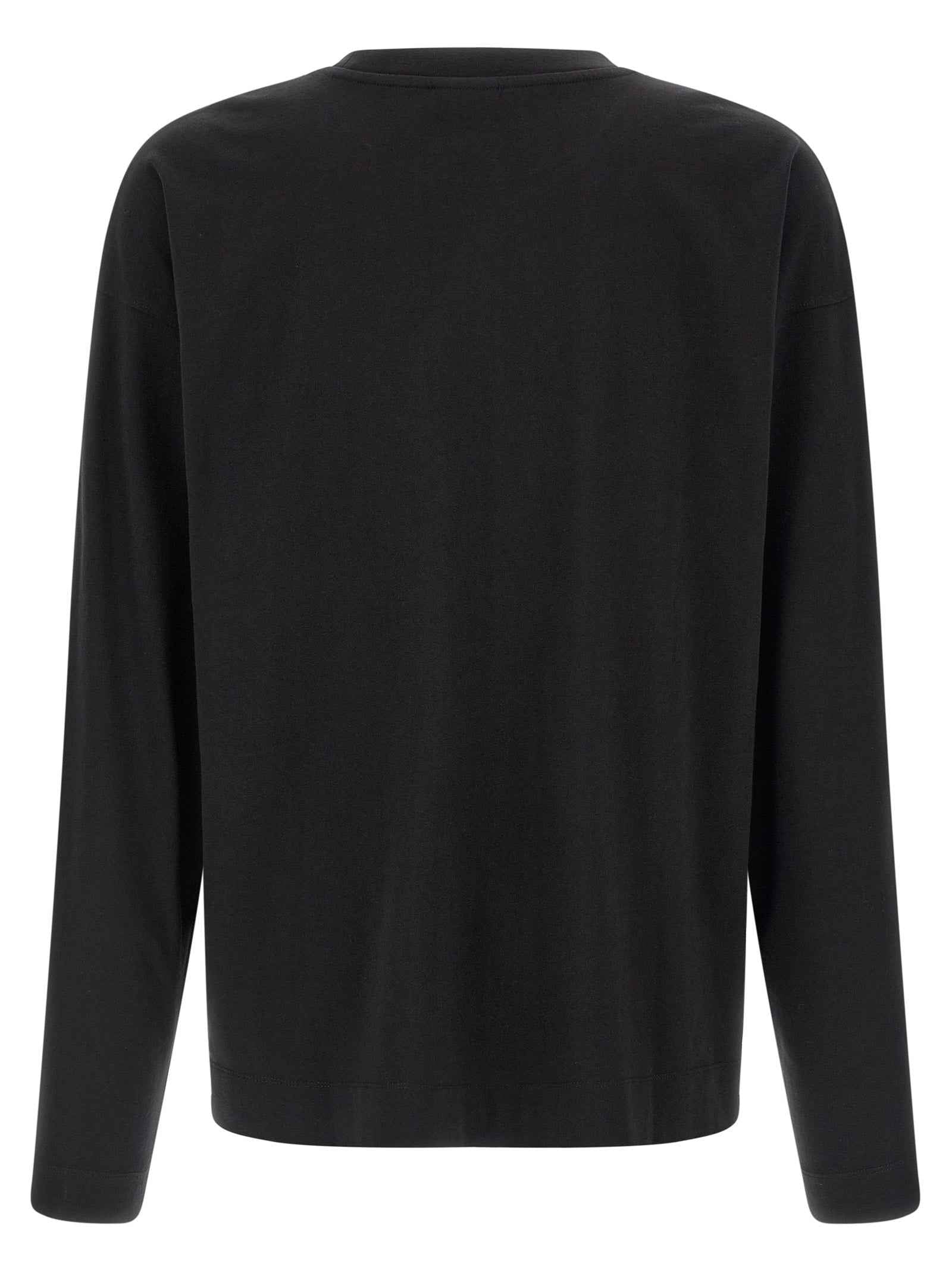 Black Cotton T-Shirt